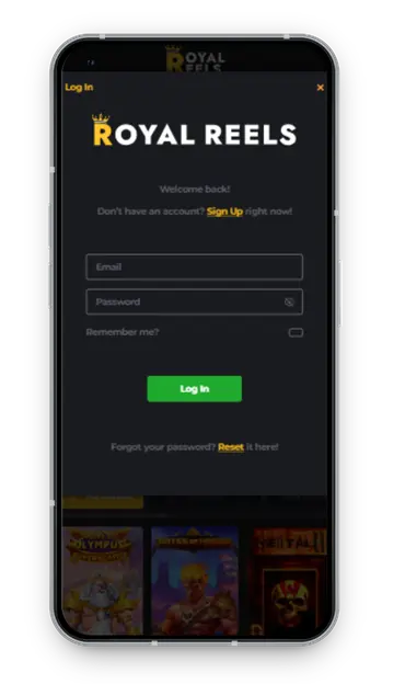 Royal Reels 16 Login