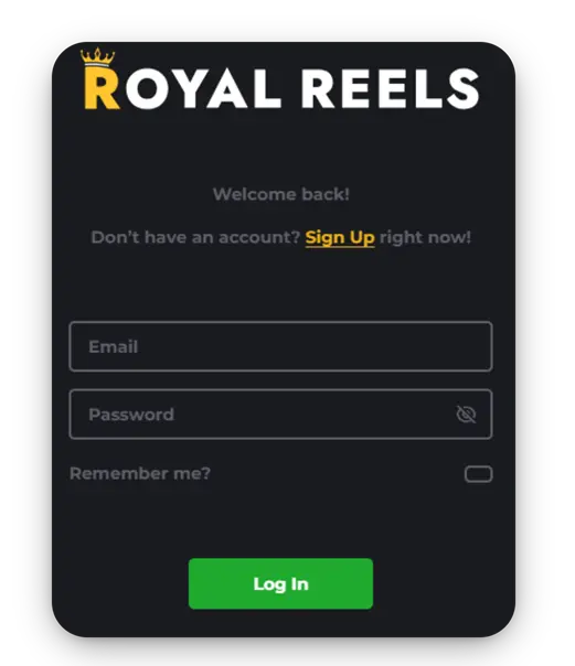 Royal Reels16 Login